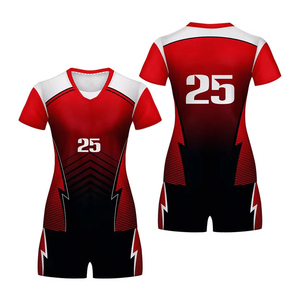 ชุดนักกีฬาเน็ตบอลหญิงแบบสั้น พิมพ์ลาย ผ้าบางเบา ระบายอากาศได้ดี ซับเหงื่อ - Product Image 1