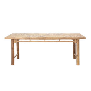 Wholesale Bamboo <b>Dining</b> <b>Table</b> Rectangular Natural <b>Table</b> for Indoor Outdoor Garden Restaurant Furniture Made in Vietnam OEM ODM - Product Image 3