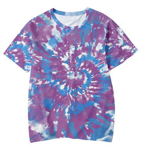 Camisetas Tie Dye para Hombre, 100% Algodón, Color Personalizado, Precio Económico al por Mayor, Servicio OEM, Las Mejores Camisetas para Hombre - Product Image 5