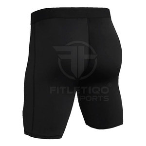 Wholesale Best Selling Premium Quality Waterproof Hip Hop Canvas <b>Compression</b> <b>Shorts</b> <b>Men</b> Elastic Waist Mid Solid Custom Made - Product Image 5