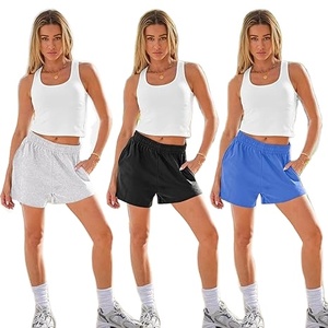 Pantalones cortos casuales de verano de calle alta sublimación personalizada peso pesado pierna ancha cordón deportes pantalones cortos hombres sudor corto - Product Image 3