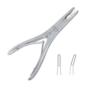 Rongeur à os Bohler, instrument chirurgical orthopédique, forceps à os en acier inoxydable robuste, usage vétérinaire et médical - Product Image 1