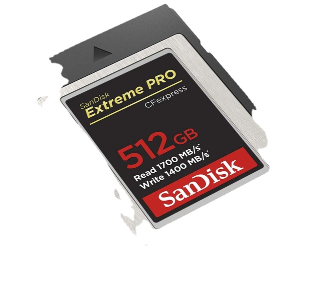 SDCFE-512G SanDisk Extreme PRO CFexpress Card Type B R1700/W1400 512G