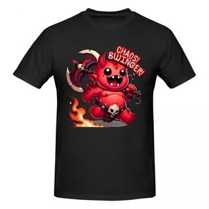 T-shirt en coton pour homme, col rond, manches courtes, décontracté, doux, respirant, confortable, léger, personnalisable, pour l'été, vente en gros - Product Image 4