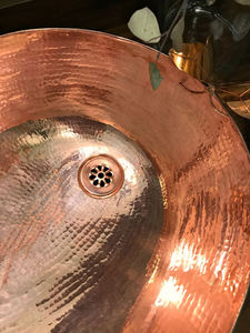 Handmade Copper Wash <b>Basin</b> Polished Metal Sink Modern Design for Bathroom Vanity Decor - Product Image 3