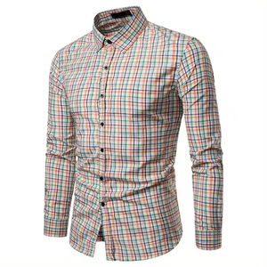 Vente directe usine Chemises habillées et chemises de mariage pour hommes 100% coton respirant, confortables et coupe ajustée 2026 - Product Image 5