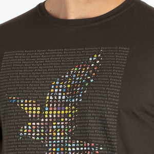 T-shirt pour homme imprimé à l'écran, coton doux, vêtement décontracté pour un usage quotidien, les sorties du week-end et les aventures en plein air - Product Image 5