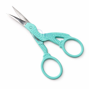 Mint Little Stork Embroidery <b>Scissors</b> Precision Tip Stainless Steel Beauty Tool for <b>Sewing</b> Embroidery Craft & Professional Use - Product Image 2