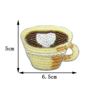 Breloques DIY en grappe de perles de calcédoine aqua facettée avec anneau de jonction plaqué or 15x6mm, mini-breloques en gros - Product Image 3