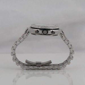 Luxury Timepiece <b>Watch</b> Moissanite Stainless Steel Quartz <b>Watch</b> Sapphire Crystal Diamond Hip Hop <b>Watch</b> <b>for</b> <b>Mens</b> - Product Image 5