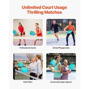 Pala de Pickleball Profesional con Núcleo de Fibra de Carbono T700 Aero Throat Honeycomb para Mayor Rendimiento - Equipo - Product Image 2