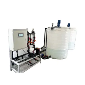 High Polymer Flocculants Dosing System PAM PAC Dissolved and Dosing Machine Dosage Feeding Equipment