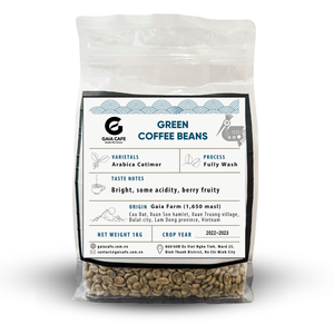 40kg Jute Bag Arabica Catimor Green <b>Coffee</b> <b>Beans</b> Fully Washed Vietnam Central Highlands Premium Quality - Product Image 3