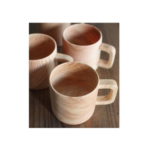 Premium Wooden Coffee Mug Handmade Solid Wood Cup Natural Finish Rustic Design Eco Friendly Drinking Mug for Home - Product Image 1