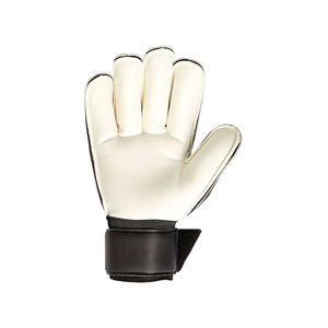 Gants de gardien de but antidérapants en caoutchouc personnalisé, conçus pour le football, avec logo personnalisé, en cuir de haute qualité, à doigts complets et poignet réglable - Product Image 2