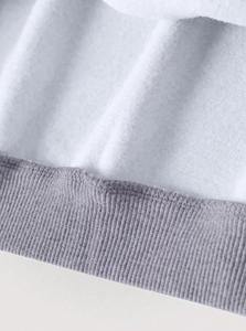 Sudadera Oversize Acogedora con Cuello en V para Mujer, Manga Larga, Algodón Suave, Estilo Holgado, Uso Diario, Precio Económico, OEM Personalizado - Product Image 4