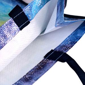 Webbing PP Woven Shopping <b>Bags</b> Tubular <b>Bags</b> Vietnam PP Woven <b>Bag</b> OEM/ODM PP Wepac Zipper Shoulder Custom - Product Image 4