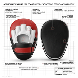 Guantes de Boxeo de Cuero Personalizados para Hombre y Mujer, Almohadillas de Entrenamiento con Absorción de Impactos, Objetivo Curvo para Golpear, Entrenamiento de MMA y Muay Thai - Product Image 2