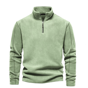 Veste polaire d'hiver pour hommes de qualité supérieure Veste épaisse de haute qualité avec techniques brodées Tissage au crochet Service OEM disponible - Product Image 1