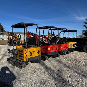 Mini Excavadora de Alta Calidad de 1 Tonelada, Maquinaria de Construcción con Motor de Alta Potencia de Excavación - Product Image 2