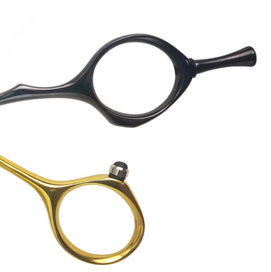 Ciseaux de barbier professionnels élégants, ciseaux de salon, couleurs à double design, acier inoxydable de haute qualité, outil de coupe de cheveux - Product Image 3