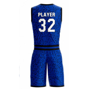 Uniforme de basketball haute performance avec couleurs d'équipe personnalisées, coutures renforcées et tissu anti-humidité - Product Image 2