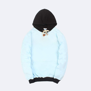 Sweat-shirt à capuche en flanelle à carreaux pour homme, doublé en polaire, décontracté, respirant, en coton écologique, manches longues, pour l'hiver - Product Image 2