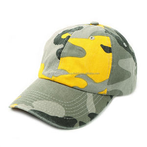 Gorra de béisbol de camuflaje bordada personalizada al por mayor para hombre estilo ajustado de 5 paneles de alta calidad con tela impermeable - Product Image 2