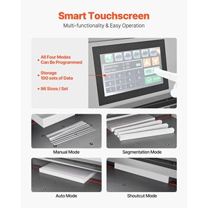 Cortadora de Papel Eléctrica de Gran Tamaño, Ancho de Corte de 28 Pulgadas, Grosor de Corte de 3.03 Pulgadas, Guillotina Hidráulica de Metal - Product Image 3