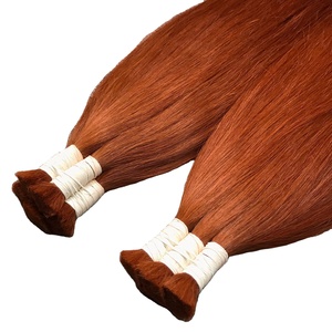 Vente en gros de cheveux Remy 100% vierges de haute qualité, cheveux bruns naturels droits et soyeux, cheveux bruts vietnamiens en vrac - Product Image 1