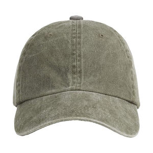 Casquette de baseball en coton lavé vert sauge, respirante, imperméable, non structurée, style Dad Hat, réglable, décontractée, pour l'extérieur, unisexe, vente en gros - Product Image 2