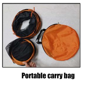 Nouveau design de parc Pop Up pour petits animaux avec tunnel intérieur extérieur <span class=keywords><strong>cage</strong></span> pour animaux de compagnie tente avec sac de transport chat <span class=keywords><strong>Hamster</strong></span> lapin parc pour animaux de compagnie - Product Image 2