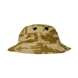 Unisex Camouflage Bucket Hat Outdoor Fishing Hunting Tactical Summer <b>Cap</b> Breathable <b>Waterproof</b> Canvas Multi-Panel Style - Product Image 4