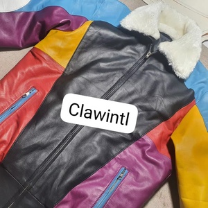 Chaquetas de moda de cuero genuino de alta calidad para mujer Chaquetas de moda de cuero puro de nuevo diseño para mujer al por mayor personalizadas - Product Image 3