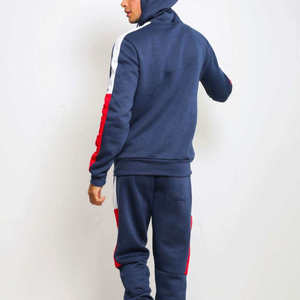 Mens Two Piece Tracksuit <b>Set</b> Hooded Pullover <b>Long</b> <b>Sleeve</b> Jogger Sportswear Casual <b>Gym</b> Workout Fitness Clothing Suit - Product Image 2
