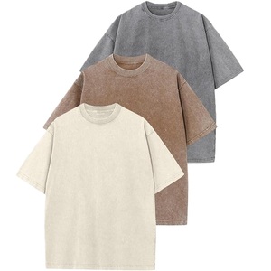 Camiseta 100% algodón personalizada con cuello redondo, camiseta de color sólido con cuello redondo, camiseta para hombre, camiseta de cuello redondo para hombre - Product Image 4
