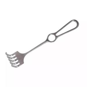 Retractor Israelí de Alta Calidad, 5 Puntas, 10 Pulgadas (25 cm), Acero Inoxidable, Instrumento Quirúrgico Ortopédico Manual, Mejor Precio - Product Image 1