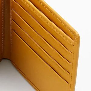 Portefeuille en cuir de vachette véritable avec poils, fait main, pour homme, motif fourrure naturelle, qualité supérieure - Product Image 5