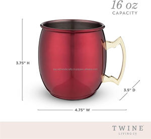 Taza de acero inoxidable en diseños únicos y de moda Taza de metal para beber café por Tayyab Handicraft - Product Image 4