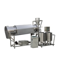 Machine industrielle d'assaisonnement alimentaire avec ligne d'assaisonnement à double tambour