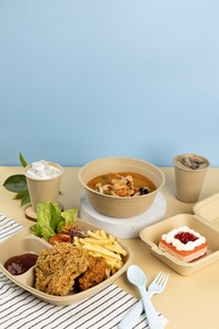 Atacado 7 "Placas Descartáveis Redondas para Embalagem De Alimentos Direto da Fábrica na Tailândia - Product Image 5