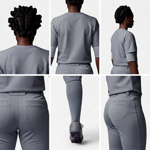 Uniforme de Béisbol para Clima Cálido, Excelente Calidad y Ropa para Exteriores, Uniforme de Béisbol de Alta Calidad para Mujer - Product Image 3