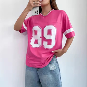 เสื้อยืดผู้หญิงยอดนิยม เสื้อยืดลำลอง ราคาไม่แพง เสื้อยืดผู้หญิงคุณภาพพรีเมียม สวมใส่สบาย ระบายอากาศได้ดี เสื้อสำหรับฤดูร้อน - Product Image 4