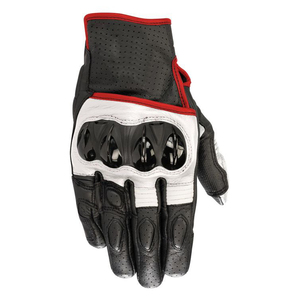 Gants longs pour moto à écran tactile, en cuir véritable, pour hommes, protection pour la course sur route, gants de moto sportifs - Product Image 2