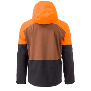 เสื้อแจ็คเก็ตพัฟเฟอร์บุรุษแบบมีฮู้ด สีสันตัดกัน กันน้ำ ผลิตจากโพลีเอสเตอร์ เหมาะสำหรับฤดูหนาว สไตล์สปอร์ต ปิดด้วยซิป ทรงปกติ - Product Image 2