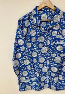 ชุดนอนผู้หญิงลายสัตว์ Naaz Textile ชุดนอนลำลองสำหรับฤดูร้อน ชุดนอนผ้าฝ้ายนุ่ม ระบายอากาศได้ดี - Product Image 3