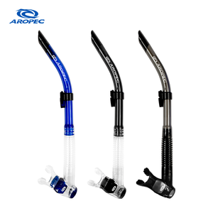 Tube de connexion flexible en silicone pliable en forme de J pour tuba, embout coudé, support pour plongée sous-marine et snorkeling, 49 cm, OEM/ODM - Product Image 1