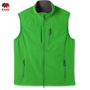 แจ็คเก็ตซอฟต์เชลล์ดีไซน์พิเศษสำหรับผู้ชายจาก Ryan Pro Gear เนื้อผ้านุ่มสบาย ระบายอากาศได้ดี พร้อมโลโก้แบบกำหนดเอง - Product Image 5