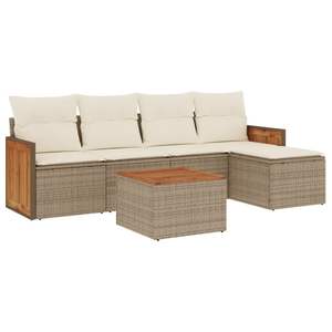 Conjunto de Sofás de Jardín Color Beige - Product Image 2