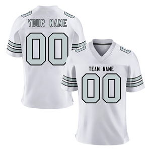 Maillot de football américain personnalisé à manches courtes, respirant, séchage rapide, grande taille, prix de gros abordable, service OEM, best-seller 2026 - Product Image 5